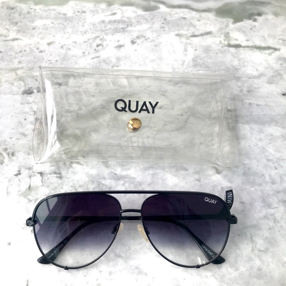 Quay Aviator Sunglasses